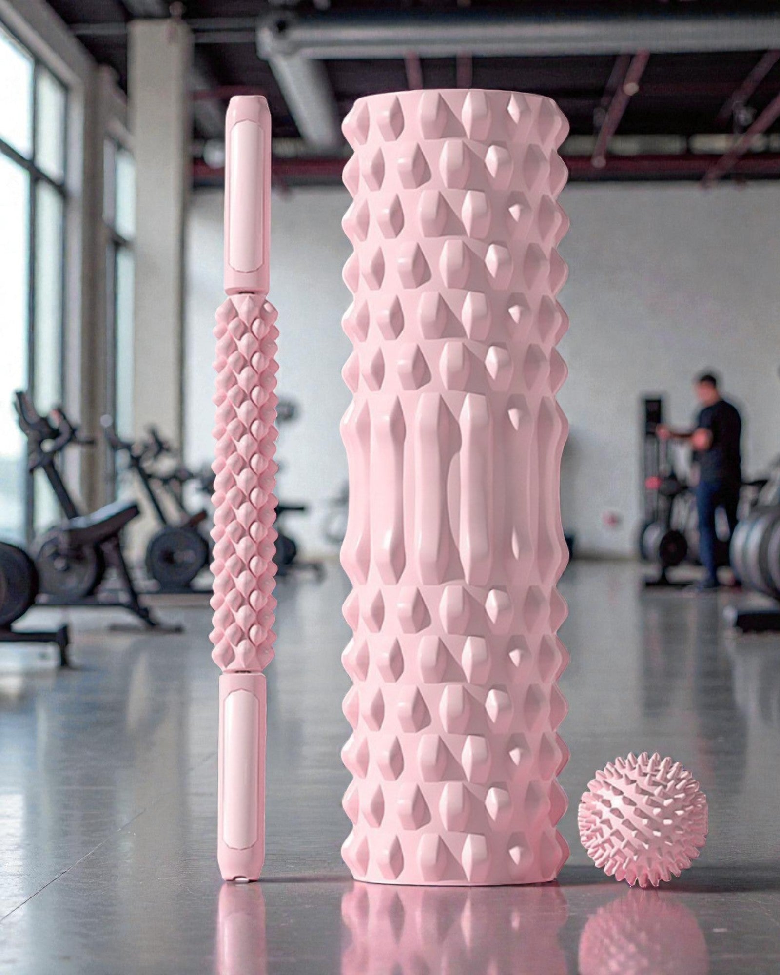 Ease Roll Foam Roller - Light Pink